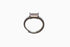 Ameya अमेय | Rosenquarz | Ring | Silber | Rhodiniert